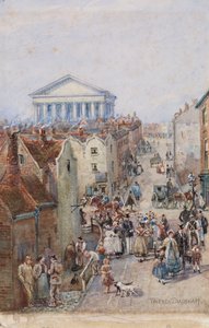 شارع هيل ، 1850 بواسطة وارن بلاكهام