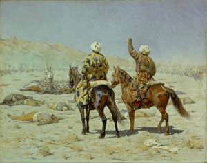 غزو تركستان - W.Vereschtschagin بواسطة Wassili W. Werestschagin