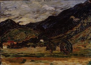 مناظر طبيعية ، 1918 بواسطة فاسيلي كاندينسكي