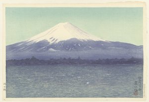 بحيرة كاواجوتشي Kawaguchiko (العنوان على الكائن) بواسطة واتانابي شوزابورو