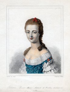 Louise Marie Adelaide de Bourbon-Penthievre ، دوقة أورليانز ، أواخر القرن الثامن عشر ، 1821