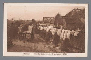 بوركولو - بعد الإعصار في 10 أغسطس 1925 بواسطة وينك وسنيل