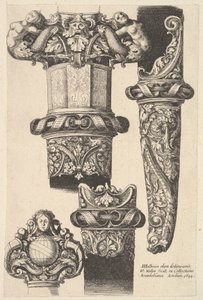 Daggars and scabbards، 1625-1677. بواسطة وينسلوس هولار