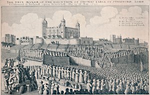 إعدام إيرل سترافورد ، c1641 ، 1903 بواسطة وينسلوس هولار
