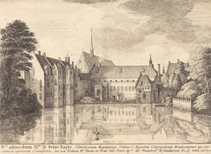 دير Groenendael ، 1647. بواسطة وينسلوس هولار