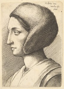 مارجريت جيجز ، 1648. بواسطة وينسلوس هولار