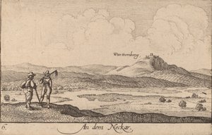 على نيكار ، 1635. بواسطة وينسلوس هولار