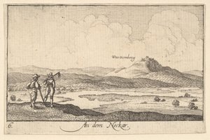 على نيكار ، 1635. بواسطة وينسلوس هولار