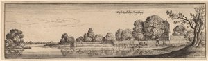 ستراسبورغ: A Toll House، c. 1632. بواسطة وينسلوس هولار