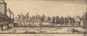الصيف: The Bathing Place ، c. 16281629. بواسطة وينسلوس هولار