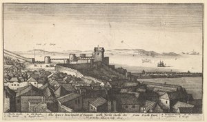 الجزء الداخلي السفلي من طنجة 1673. بواسطة وينسلوس هولار