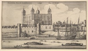 برج لندن ، 1625-1677. بواسطة وينسلوس هولار