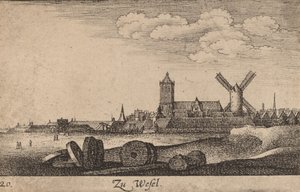فيسيل ، 1635. بواسطة وينسلوس هولار