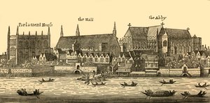 وستمنستر في 1640 ، 1881. بواسطة وينسلوس هولار