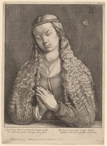 كاثرين فورليجرين بواسطة Wenceslaus Hollar بعد Albrecht Dürer