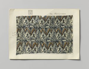 فولاذ مع جانب مطبوع ، تصميم تانسبار بواسطة Heddi Hirsch Landesman