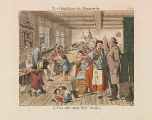 مدرس بصفته حرفيًا ، 1825. بواسطة ويسنر