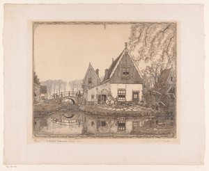 القفل الجميل (العنوان الأصلي على الكائن) بواسطة Wijnand Otto Jan Nieuwenkamp (توقيع الفنان)