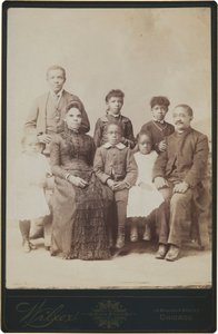 صورة لعائلة، ج. 1890 (صورة) بواسطة ويلكوكس