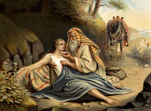 السامري الصالح (لون ليثو) بواسطة فيلهلم إبنغهاوس