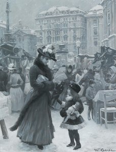 معرض الكريسماس أم هوف ، 1901.