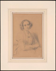 صورة الملحن Fanny Hensel née Mendelssohn 1805-1847، 1847. بواسطة فيلهلم هينسل