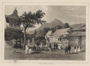 معبد الهيكل ، هاكودادي ، 1855 بواسطة فيلهلم جوزيف هاينه