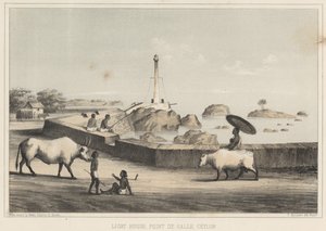 لايت هاوس ، بوينت دي جالي ، سيلان ، 1855
