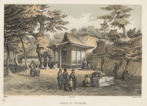 معبد عند النقل ، 1855 بواسطة فيلهلم جوزيف هاينه