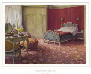 أعمال مصنعي السجاد Halbmond-Teppichfabrik Von Koch Und Te Kock (لون ليثو) بواسطة فيلهلم لودفيج هاينريش كلوديوس