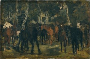 ترجل Cuirassiers بواسطة فيلهلم تروبنر