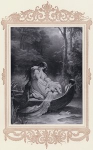 Ottilie ، تقاربات اختيارية (litho) بواسطة فيلهلم فون (بعد) كولباخ