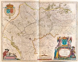 جزيرة دي فرانس، في "Theatrum Orbis Terrarum, sive Atlas Novus" لويليم بلاو، أمستردام بواسطة ويليم بلاو