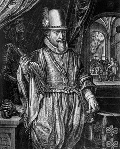 صورة لموريس دي ناسو ، أمير أورانج (1567-1625) ، نقش بواسطة ويليم جاكوبس ديلف (1580-1638)