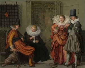 الأزواج الأنيقون يغازلون أنفسهم 1616-20