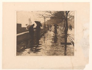 منظر لـ Victoria Embankment في لندن بواسطة ويليم أرنولدوس ويتسن