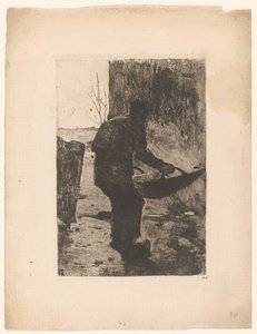 الرجل الذي ينوي ، حوالي عام 1888 (الحفر)