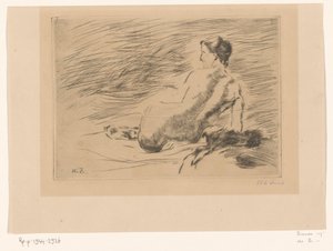 مستلق امرأة عارية Reclining Nude (العنوان الأصلي)