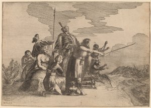 الفراعنة يموت في البحر الأحمر بواسطة Willem van Lande