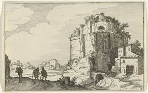 الخراب الروماني الآثار الرومانية والمناظر الطبيعية الساحلية (السلسلة 1) (عنوان السلسلة) بواسطة ويليم فان نيولانت (الثاني)