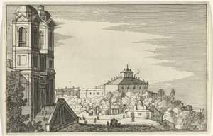 ترينيتا دي مونتي في روما Romeinse ruïnes en kuslandschappen (سلسلة 1) (عنوان السلسلة) بواسطة ويليم فان نيولانت (الثاني)