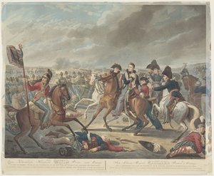 صاحب السمو الملكي وليام أمير أورانج في معركة واترلو المجيدة ، في 18 يونيو 1815 ، أصيب في لحظة النصر / Son Altesse Royale Guillaume Prince d