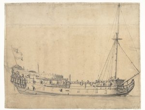 The Loyal George ، نشأ بعد معركة الأربعة أيام في يونيو 1666