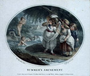 تسلية الصيف ، محفورة وحانة. بواسطة Thomas Gaugain (1748-1812) بواسطة وليام (بعد) هاميلتون
