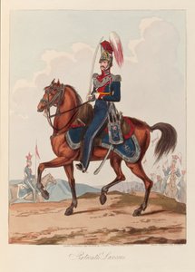 'Sixteenth Lancers' (مائي ملون)