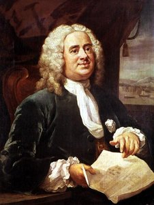 صورة لدانيال لوك (حوالي 1682-1754) (زيت على قماش) بواسطة وليام (بعد) هوغارث