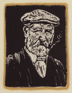 رسم توضيحي لمذكرات رجل صيد الثعالب من تأليف سيغفريد ساسون (نقش خشبي) بواسطة وليام (بعد) نيكولسون