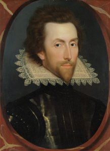 صورة لجراي بريدجز ، بارون شاندوس الخامس من سودلي (ج .1581-1621) حوالي عام 1615 (زيت على اللوحة) بواسطة ويليام (أتر. إلى) لاركن