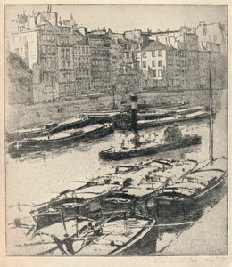 Quai des Grands Augustins ، 1915 بواسطة وليام إيه ليفي