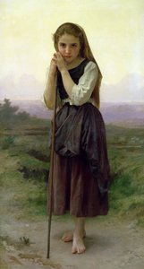 راعية صغيرة ، 1891 بواسطة وليام أدولف بوغيرو